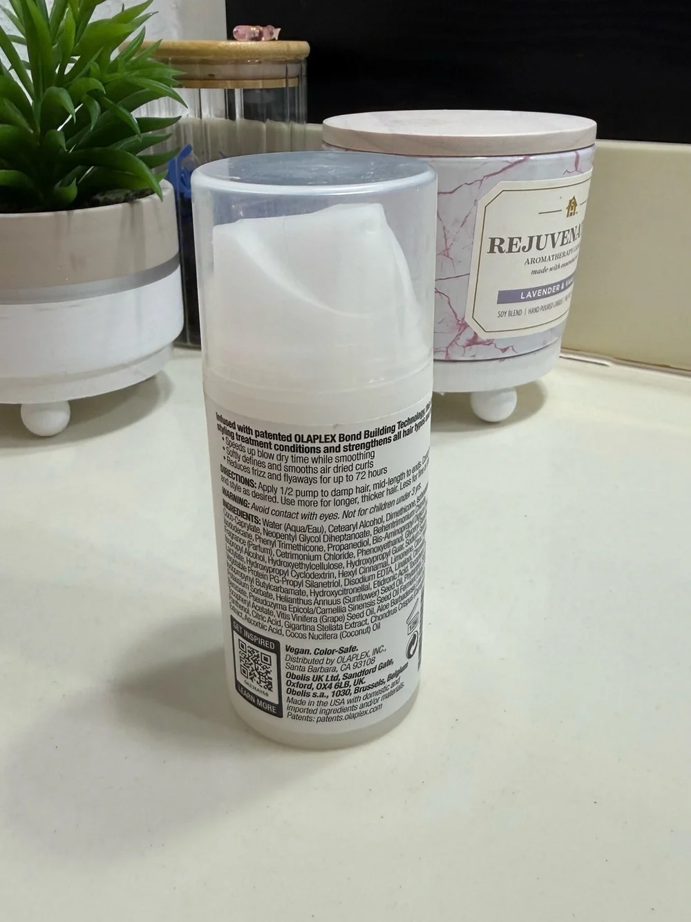 OLAPLEX No.6 Bond Smoother - White with Rose Gold Accent